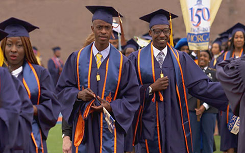 Torrance at graduation